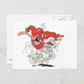 Carte Postale Gossamer trop rapide (Devant / Derrière)