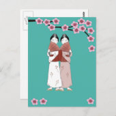 Carte postale Gossips (Devant / Derrière)