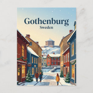 Carte Postale Göteborg Suède