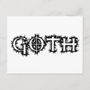 Carte Postale Goth