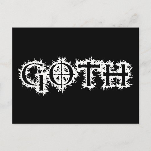 Carte Postale Goth (Devant)