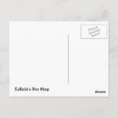 Carte postale Goth Anime Guy (Dos)