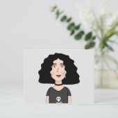 Carte Postale Goth girl (Debout devant)