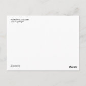 Carte postale Goth Moth 4 (Dos)