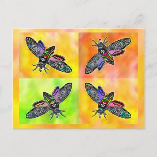 Carte postale Goth Moth 4 (Devant)