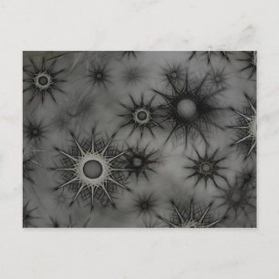 Carte postale Goth snowflake