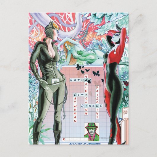 Carte Postale Gotham City Sirens Cv10 (Devant)