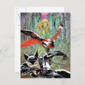 Carte Postale Gotham City Sirens Cv11 (Devant / Derrière)