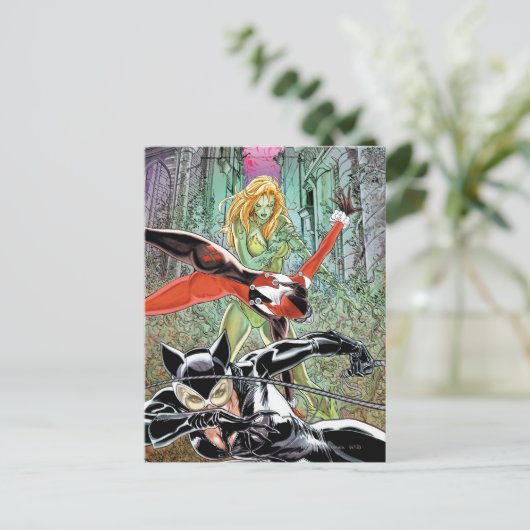 Carte Postale Gotham City Sirens Cv11 (Debout devant)