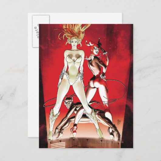 Carte Postale Gotham City Sirens Cv1.2ème (Devant / Derrière)