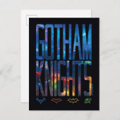 Carte Postale Gotham Knights City Letters (Devant / Derrière)