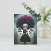 Carte postale - Gothic Flowers (Debout devant)