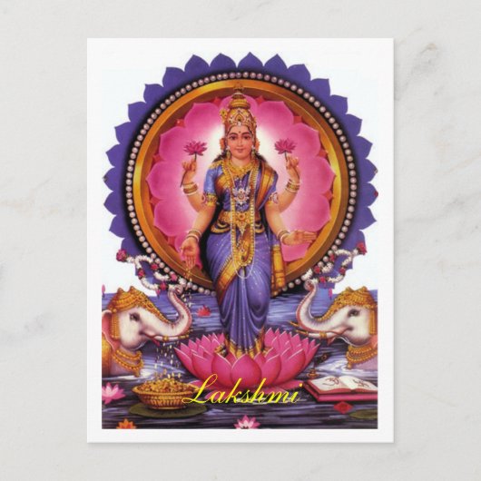 Carte postale GothicChicz Lakshmi (Devant)