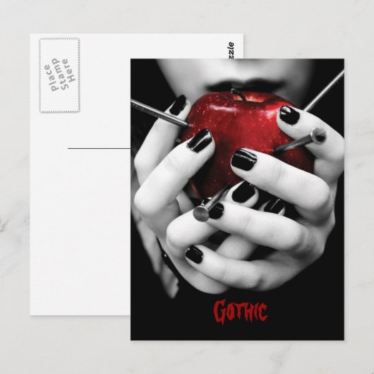 Carte Postale Gothique (Devant / Derrière)