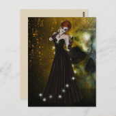 Carte postale gothique (Devant / Derrière)