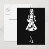 Carte Postale Gothique Alice (Devant / Derrière)
