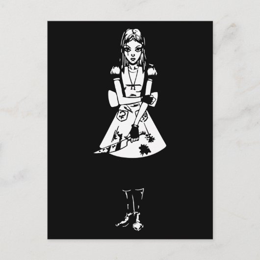 Carte Postale Gothique Alice (Devant)