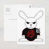 Carte Postale Gothique Bunnies Bruno (Devant / Derrière)