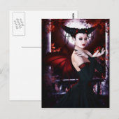 Carte postale Gothique Fae Magnificence (Devant / Derrière)