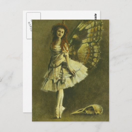 Carte postale Gothique Fairy (Devant / Derrière)