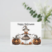 Carte Postale Gothique Halloween (Debout devant)