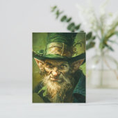 Carte Postale Gothique Leprechaun (Debout devant)
