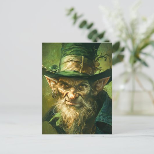Carte Postale Gothique Leprechaun (Debout devant)
