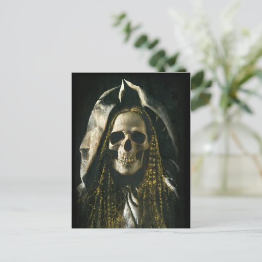 Carte postale Gothique Skeleton Ghost (Debout devant)
