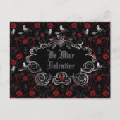 Carte Postale Gothique Sois Mon Amour de la Saint-Valentin  (Devant)