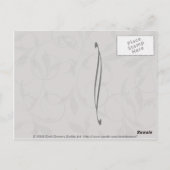 Carte postale gothique Soul Scream (Dos)