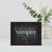 Carte Postale Gothique Vampire (Debout devant)