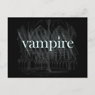 Carte Postale Gothique Vampire