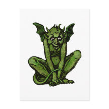 Gothique Vert Gobelin Imaginaire Démon Créature