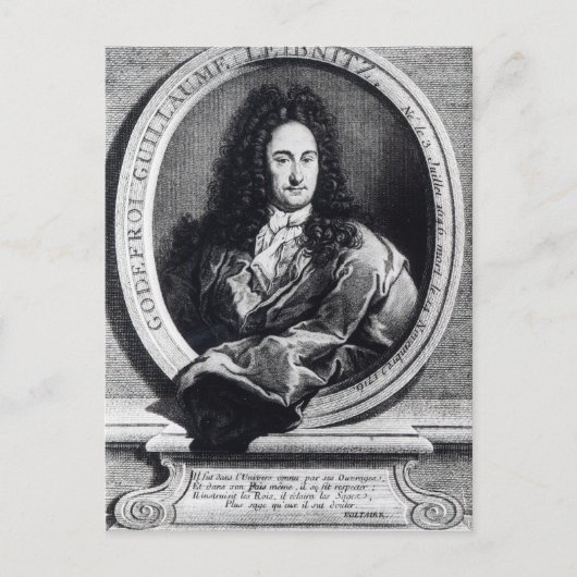 Carte Postale Gottfried Wilhelm Leibniz (Devant)