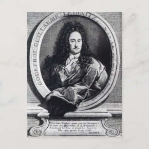 Carte Postale Gottfried Wilhelm Leibniz