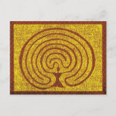 Carte Postale Göttin im Labyrinth 3 (Devant)