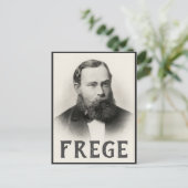 Carte Postale Gottlob Frege (Debout devant)