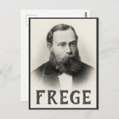 Carte Postale Gottlob Frege (Devant / Derrière)