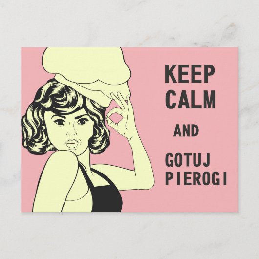 Carte Postale Gotuj polonais Pierogi Pologne Alimentation (Devant)