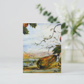 Carte Postale Gourds, Art original de JAC (Debout devant)