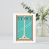 Carte Postale GOÛT DU Monument DE TEXAS-San Jacinto (Debout devant)