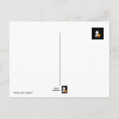 Carte Postale Goûts Comme Le Poulet, Vautour & Westie (Dos)