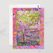 Carte Postale goutte de citronnier (Devant / Derrière)