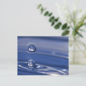 Carte Postale Gouttes d'eau (Debout devant)