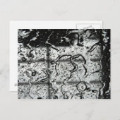 Carte postale gouttes d'eau (Devant / Derrière)