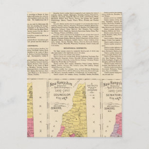 Carte Postale Gouvernement du New Hampshire