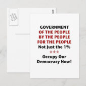 Carte Postale Gouvernement Du Peuple (Devant / Derrière)