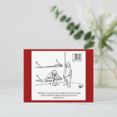 Carte postale gouvernement/humour politique (Debout devant)