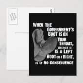 Carte Postale Gouvernement Jack Démarrez Sur Votre Cou (Devant / Derrière)