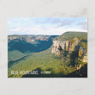 Carte Postale Gouvernement Leap Blue Mountains Australie Voyage
